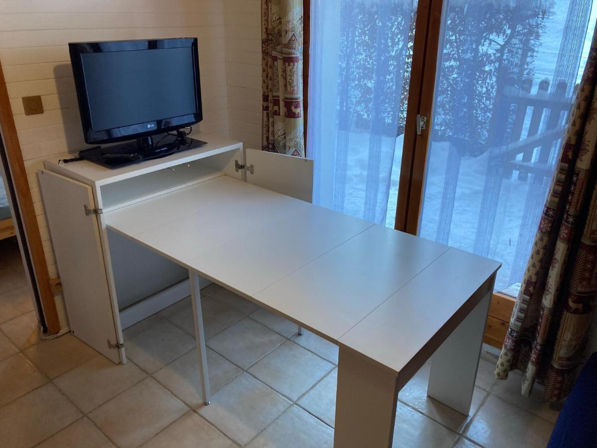 Appartement 2 Pieces Pieds Des Pistes Terrasse Face A La Montagne Bernex Exterior foto